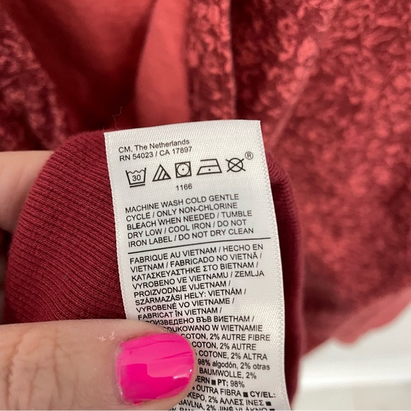 Athleta Sundown Alliance Hoodie Sweatshirt Sz Medium Yoga Athleisure Lounge G23 - Picture 9 of 12